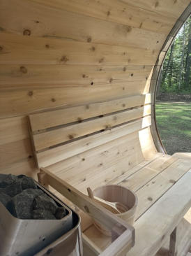 Sauna Baril Interieur